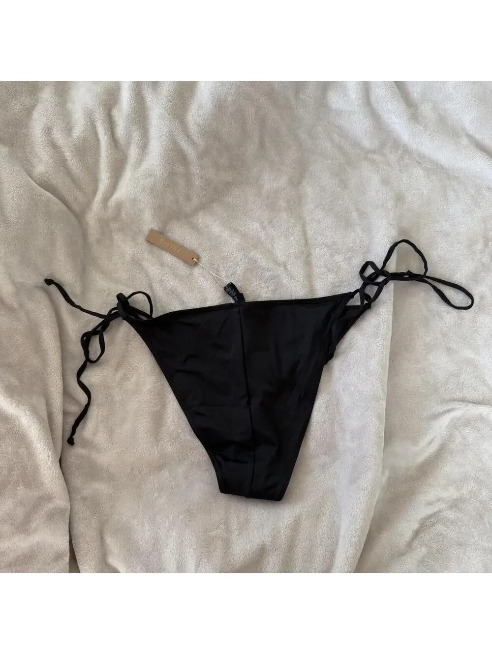 Skims low rise tie bikini bottoms size 3XL
